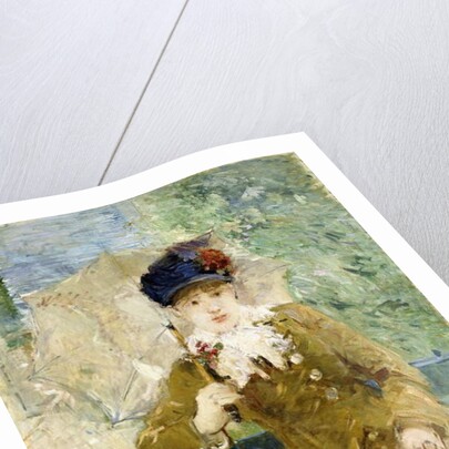 Woman with an Umbrella, 1881 by Berthe Morisot