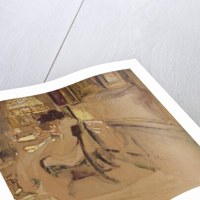 Madam Hessel Sewing under the Lamp, c.1905 by Edouard Vuillard