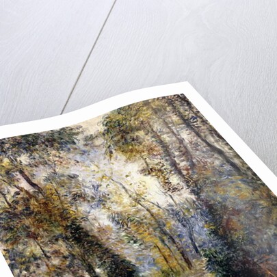 The Forest Path, 1871 by Pierre Auguste Renoir