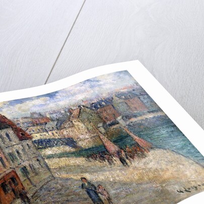 Quai a Dieppe by Gustave Loiseau