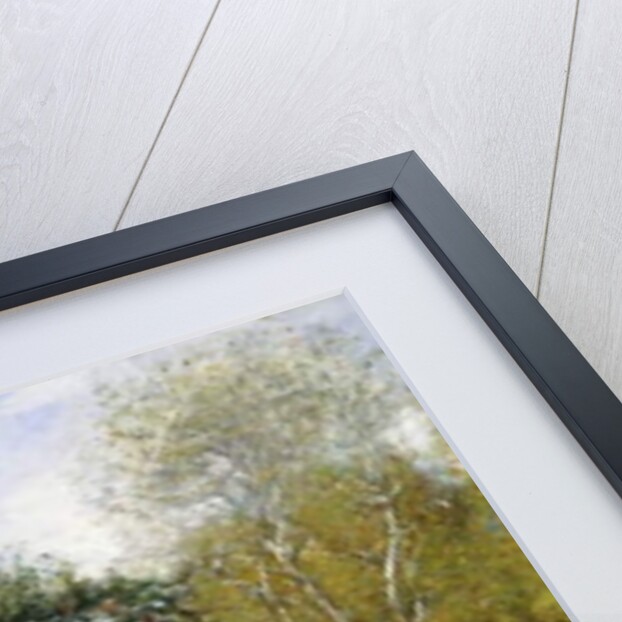 Fervaques, Garden and House of Monsieur Jacquette, 1877 by Eugene Louis Boudin