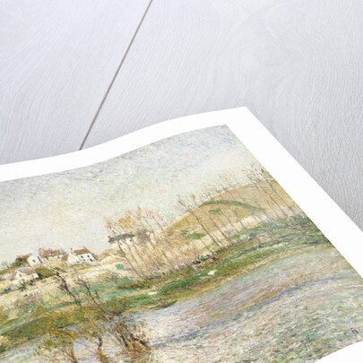 Flood in Pontoise, 1882 by Camille Pissarro