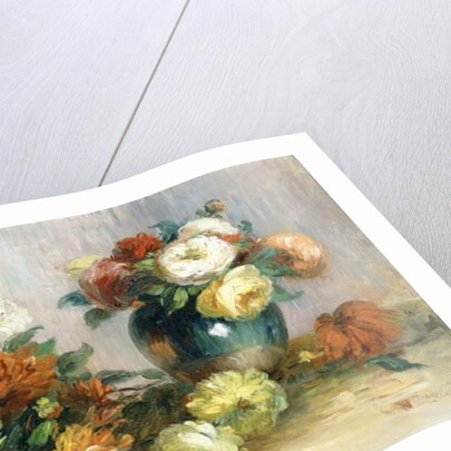 Flower Wreaths, c.1880 by Pierre Auguste Renoir