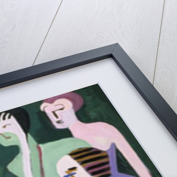 Singer on piano, 1929 by Ernst Ludwig Kirchner