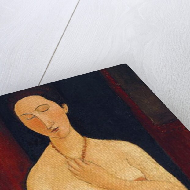 Sitting Nude with Necklace, 1917 by Amedeo Modigliani