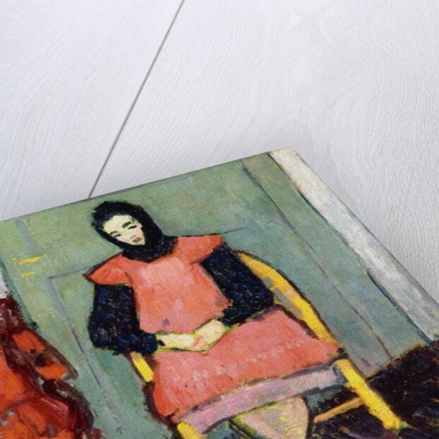 Girl in Yellow Chair, 1906-07 by Alexej von Jawlensky