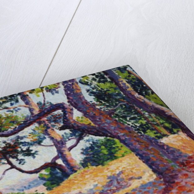 Landscape in Saint-Tropez, 1892 by Maximilien Luce