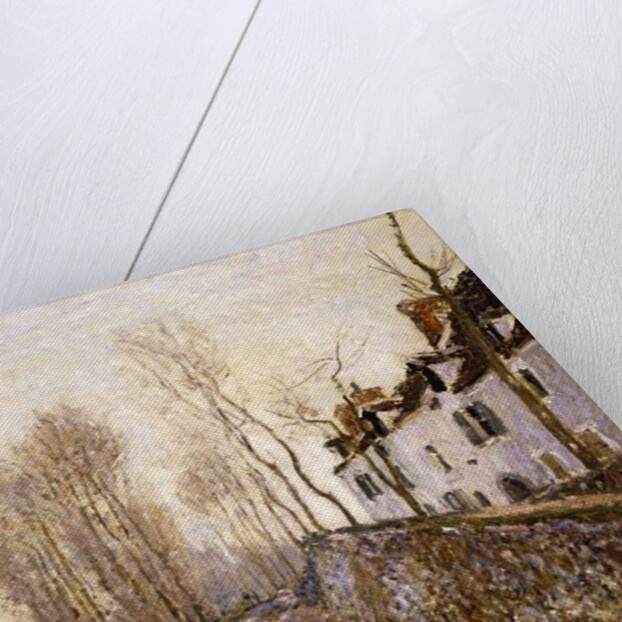 Saint Mammes, la Croix-Blanche, 1884 by Alfred Sisley