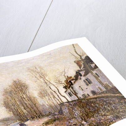 Saint Mammes, la Croix-Blanche, 1884 by Alfred Sisley