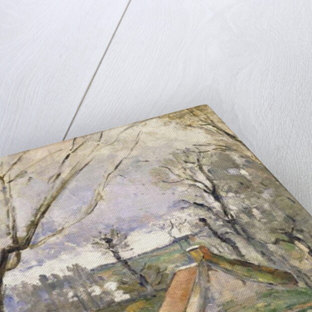 The Cottages of Auvers, 1872-73 by Paul Cezanne