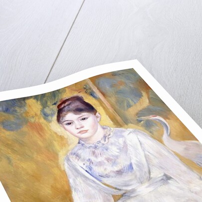 Young Girl with a Swan, 1886 by Pierre Auguste Renoir