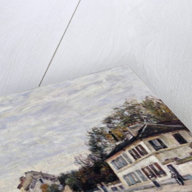 Street scene at Marly, 1876 by Alfred Sisley