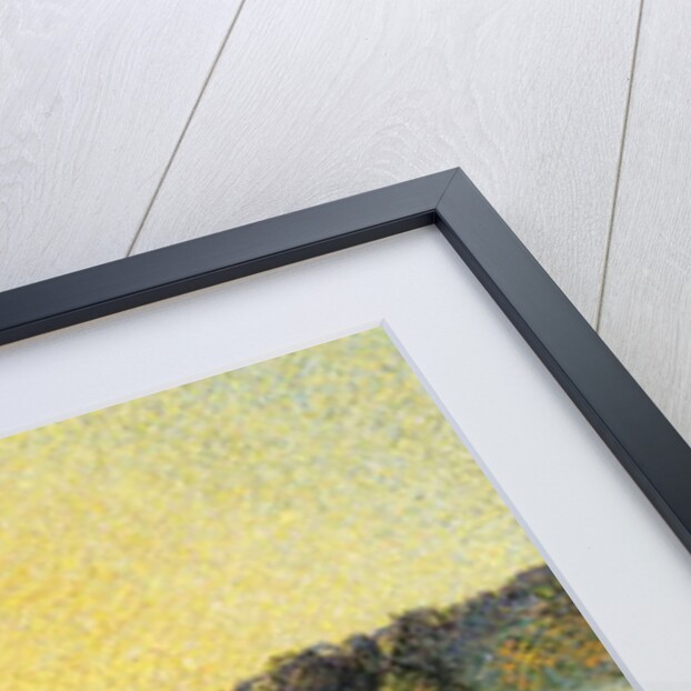 Misty Sunset at Eragny, 1891 by Camille Pissarro