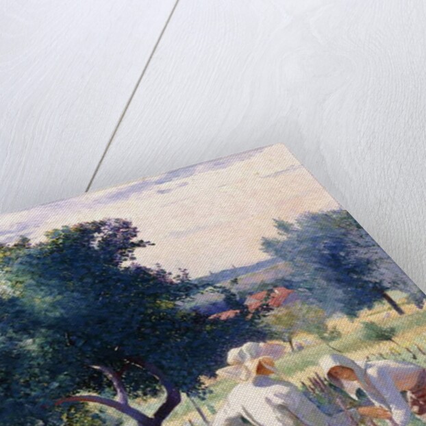 Women Binding Vines, 1890 by Henri-Edmond Cross