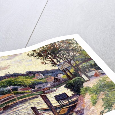 Outdoor Cafe on the Banks of the Oise, 1897 by Maximilien Luce