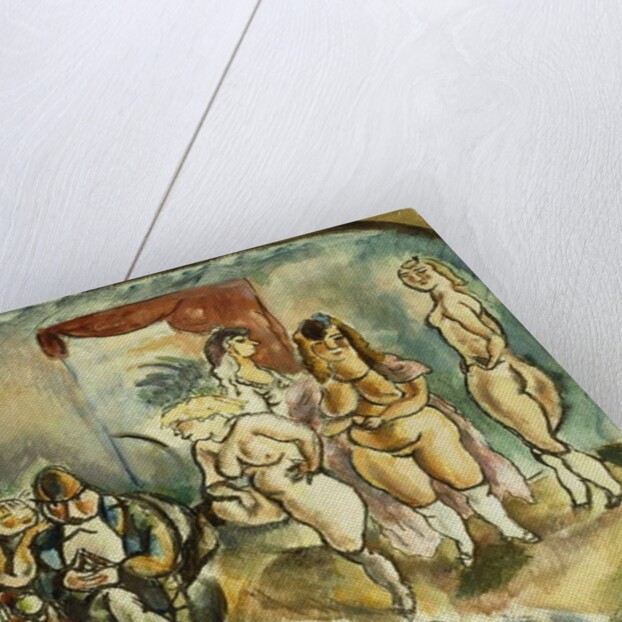 The Dithering Client, 1916 by Jules Pascin