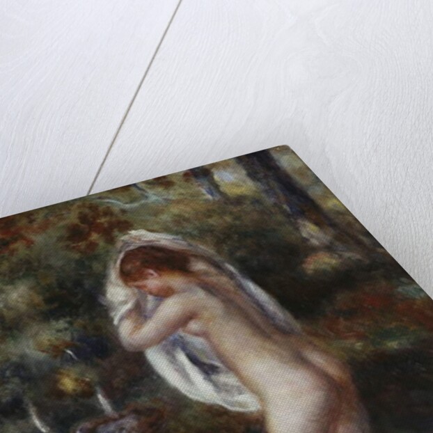 Bather Undressing, 1897 by Pierre Auguste Renoir