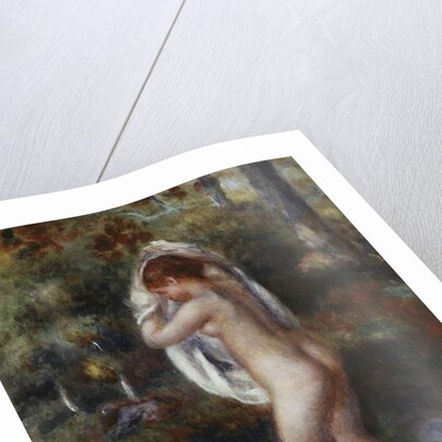 Bather Undressing, 1897 by Pierre Auguste Renoir