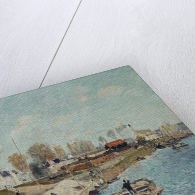 Sand on the Quay, 1875 by Alfred Sisley