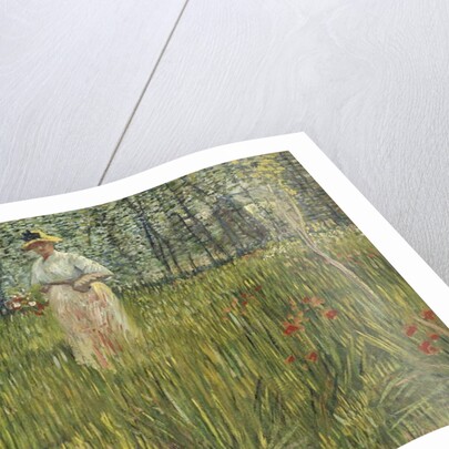Woman in a Garden, 1887 by Vincent van Gogh