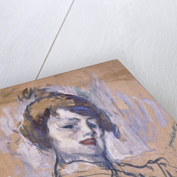 Head of a Woman, 1896 by Henri de Toulouse-Lautrec