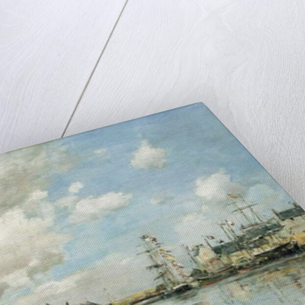 Fecamp, the Basin, 1892 by Eugene Louis Boudin