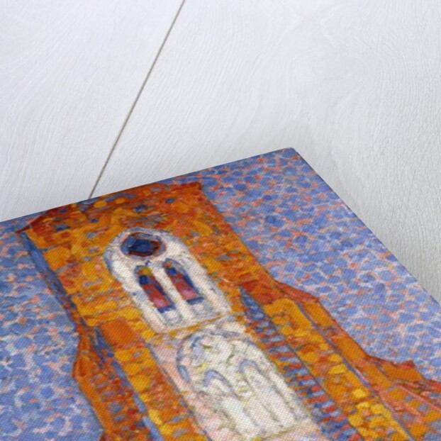Church of Eglise de Zoutelande, 1910 by Piet Mondrian