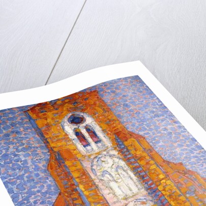 Church of Eglise de Zoutelande, 1910 by Piet Mondrian