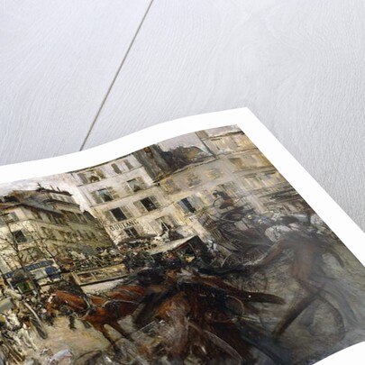 La Place Pigalle, 1874 by Giovanni Boldini