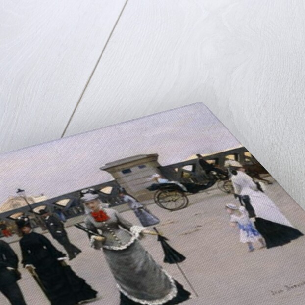 Le Pont de l'Europe, c.1875 by Jean Beraud