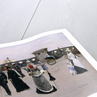 Le Pont de l'Europe, c.1875 by Jean Beraud