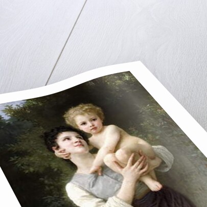 Brother and Sister, 1887 by William-Adolphe Bouguereau