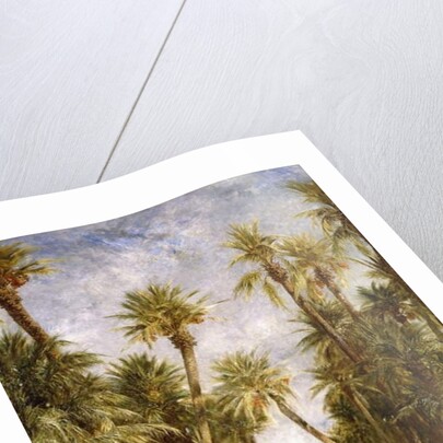 Oasis At Lagrount by Eugene Fromentin