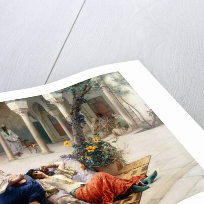 In the Courtyard of the Harem by Max Ferdinand Bredt