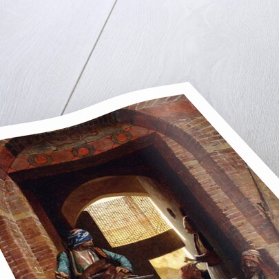 Arnaut bodyguards in Cairo, 1861 by Jean Leon Gerome