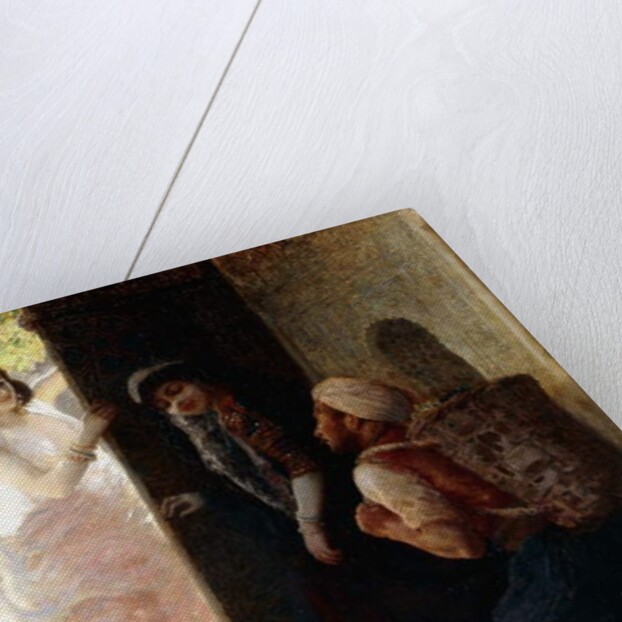 One Thousand and One Nights, The Porter of Bagdad, c.1900 by Edwin Lord Weeks