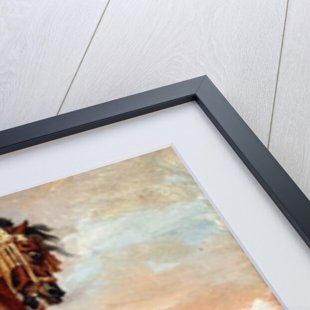 Turk Riding a Brown Alezan Horse, c.1810 by Theodore Gericault