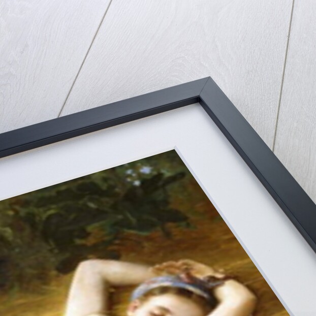 A Young Peasant Girl, Sleeping, 1874 by Leon Bazile Perrault