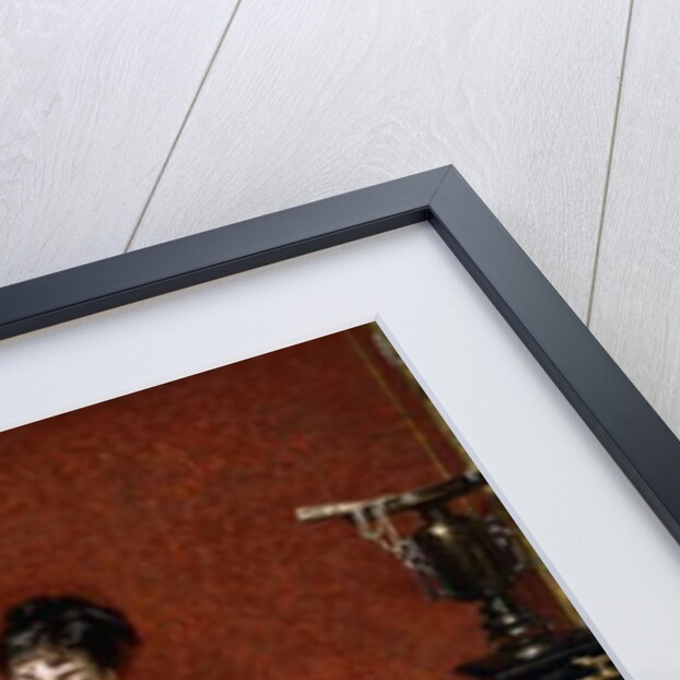 The Green Kimono, 1876 by Frans Verhas