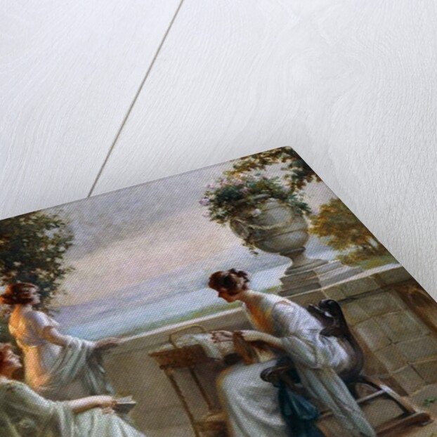 A Soiree on the Terrace by Delphin Enjolras