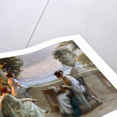 A Soiree on the Terrace by Delphin Enjolras