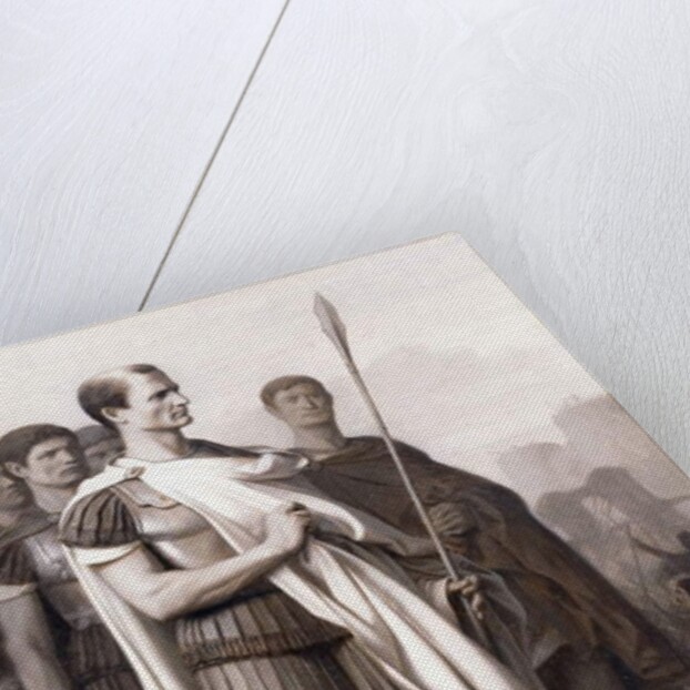 Julius Caesar and his Staff by Jean Leon Gerome