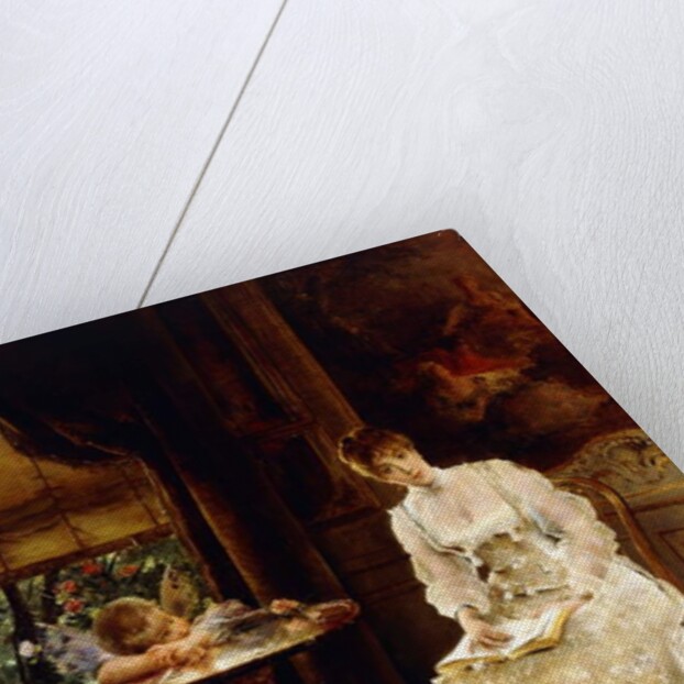 Love's Messenger, c.1885 by Alfred Emile Stevens