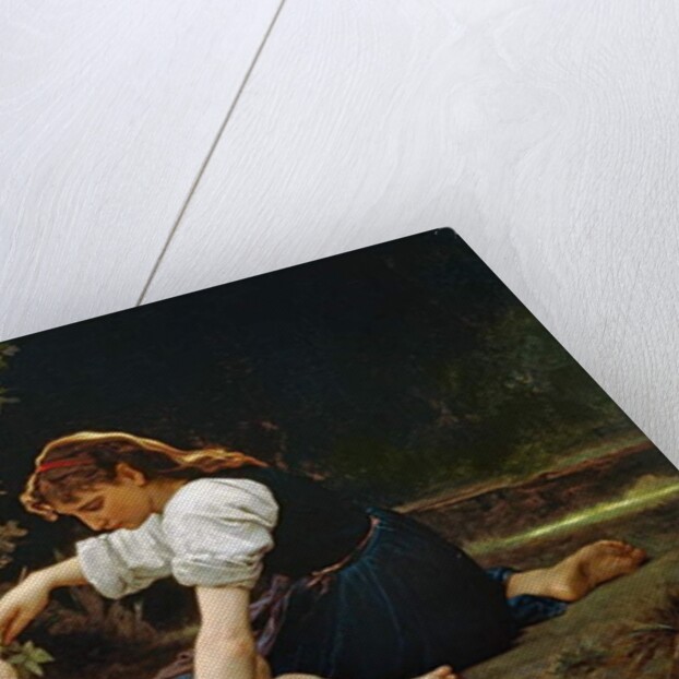 Young Woman and Child, 1881 by William-Adolphe Bouguereau