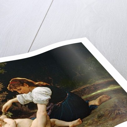 Young Woman and Child, 1881 by William-Adolphe Bouguereau