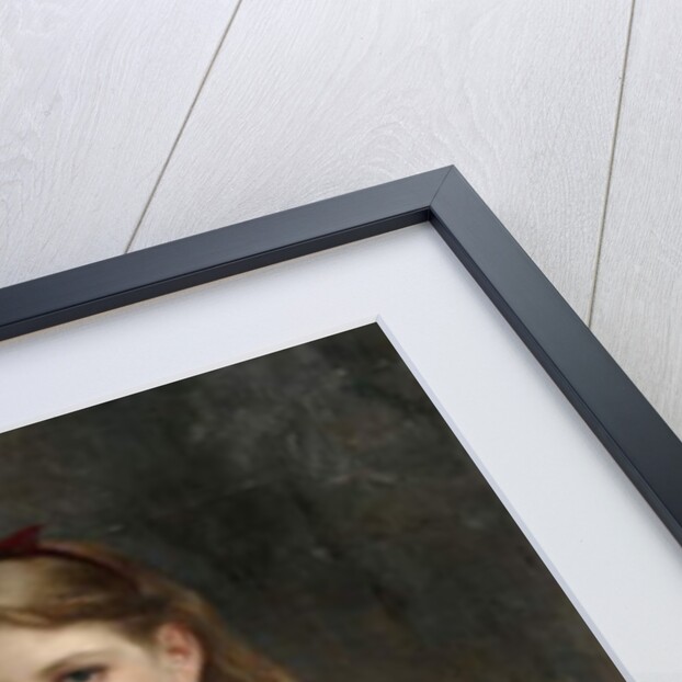 A Young Girl Holding a Basket of Grapes by Elizabeth Jane Gardner Bouguereau