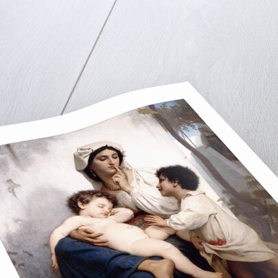 Sleep, 1864 by William-Adolphe Bouguereau