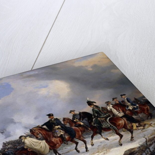 The Battle of Kesseldorf by Carl Friedrich Schulz