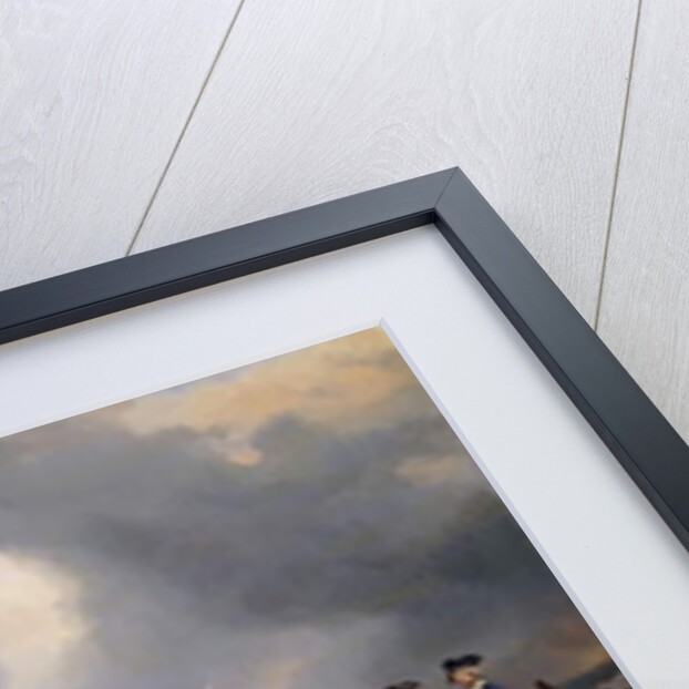 The Battle of Kesseldorf by Carl Friedrich Schulz