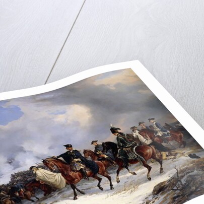 The Battle of Kesseldorf by Carl Friedrich Schulz